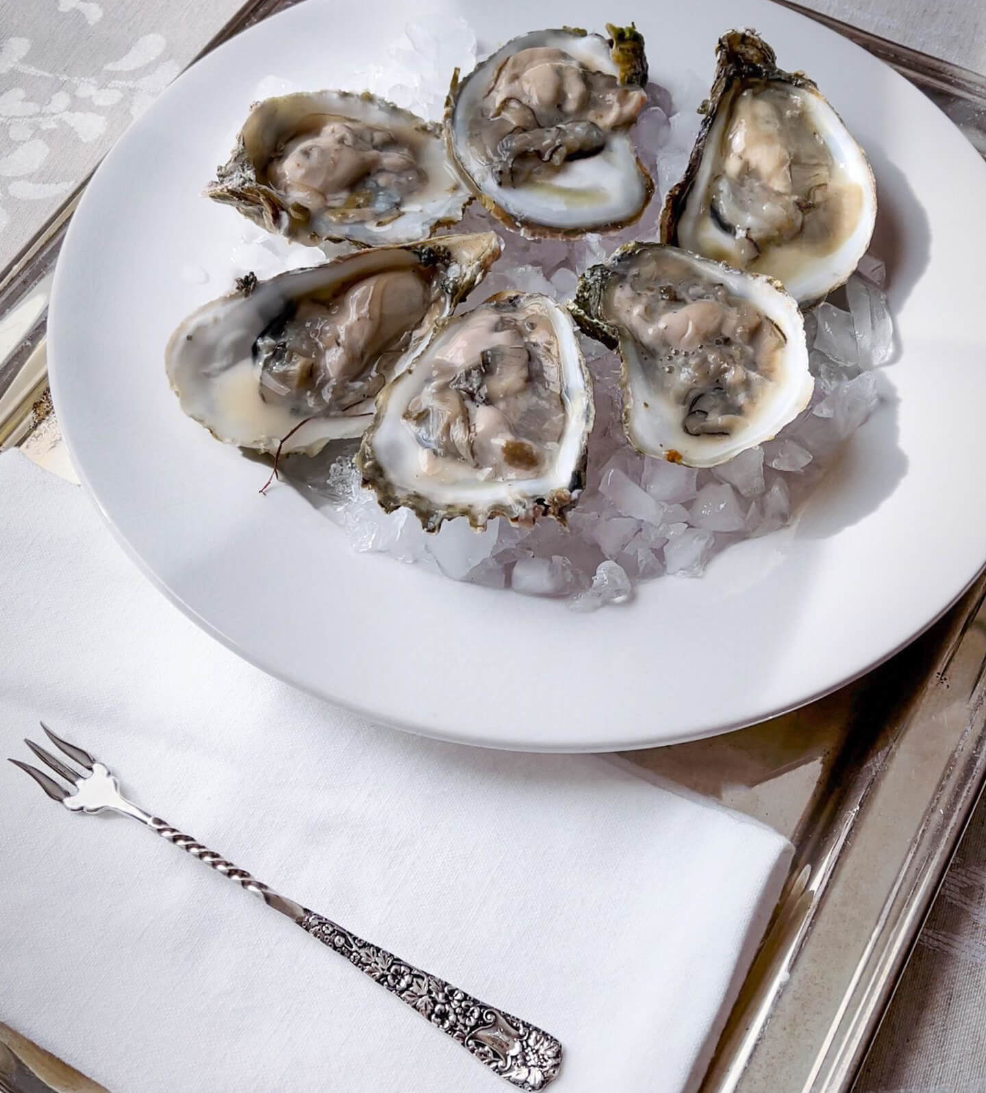 Wellfleet Oysters The Well Plated Tray